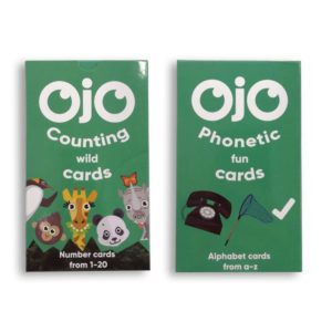 Phonics And Counting Flashcards